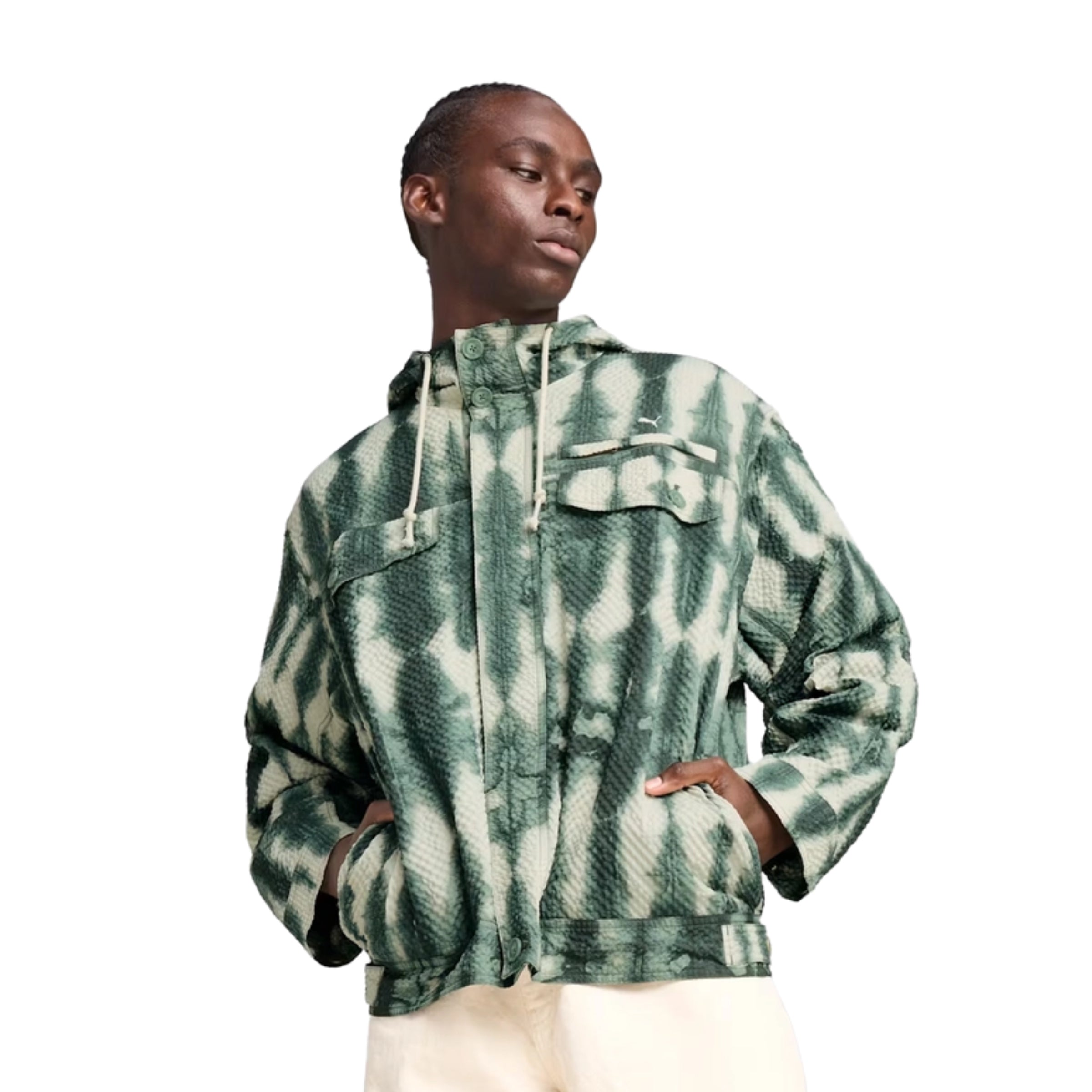 Puma Jacket Palais Artisan Army Green-White